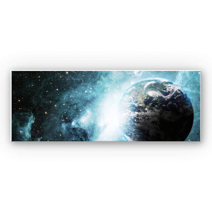 Hartschaumbild In einer fernen Galaxie Panorama - WA130140