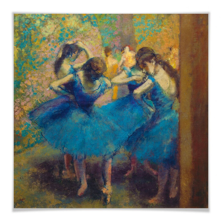 Poster Degas - Die blauen Tänzerinnen - WA159398