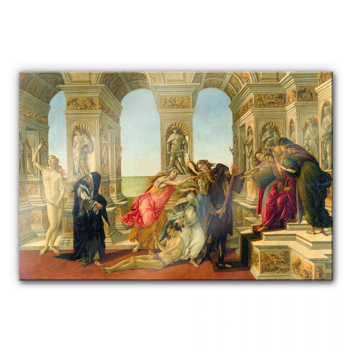 Acrylglasbild Botticelli - Die Verleumdung des Apelles - WA107510