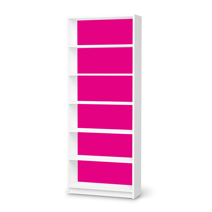 Klebefolie IKEA Billy Regal 6 Fächer - Pink Dark - CR111046