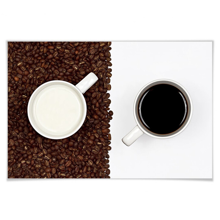 Poster Lavsen - White Espresso - WA162950