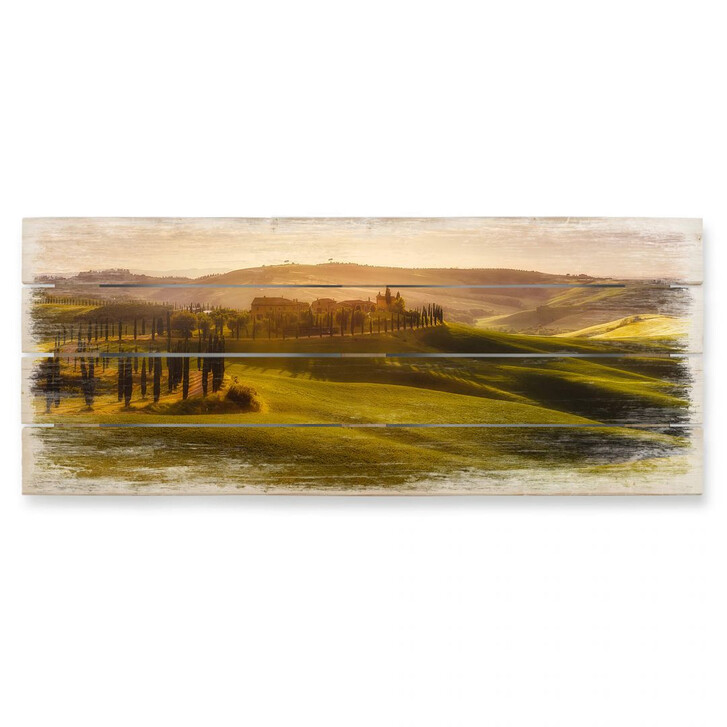 Holzbild de la Torre - Toskana - Panorama - WA132757