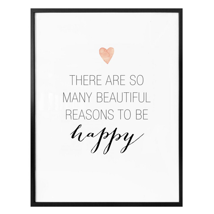Poster Confetti & Cream - Many reasons to be happy - WA292794