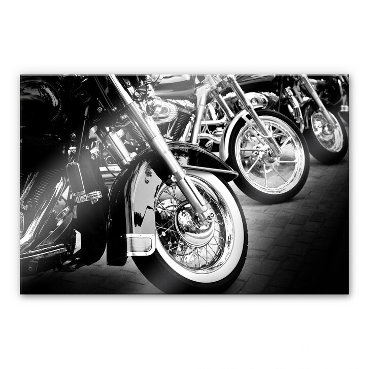 Acrylglasbild Motorcycle Wheels - WA109931