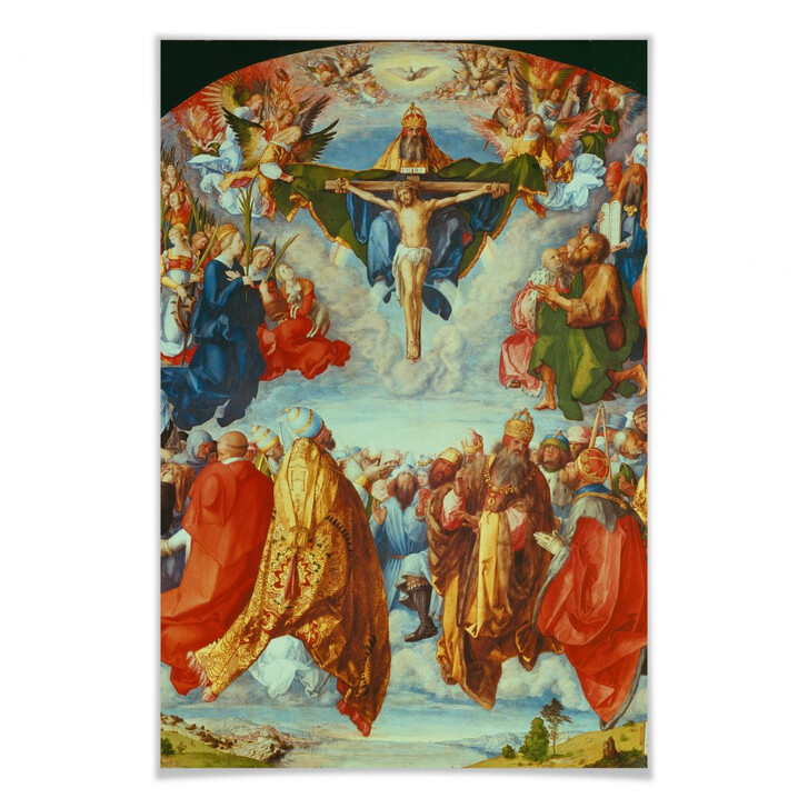 Poster Dürer - Das Allerheiligenbild - WA159873