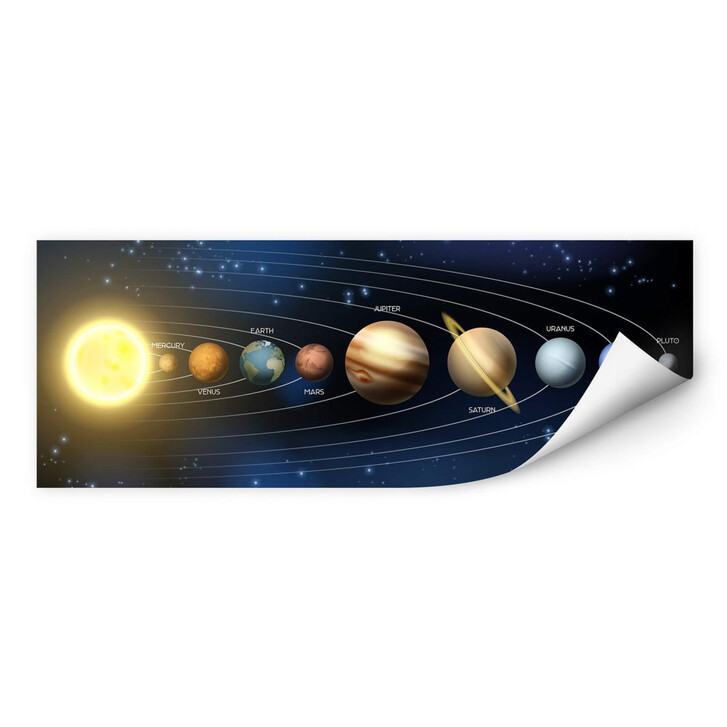 Wallprint Unser Sonnensystem - WA242325