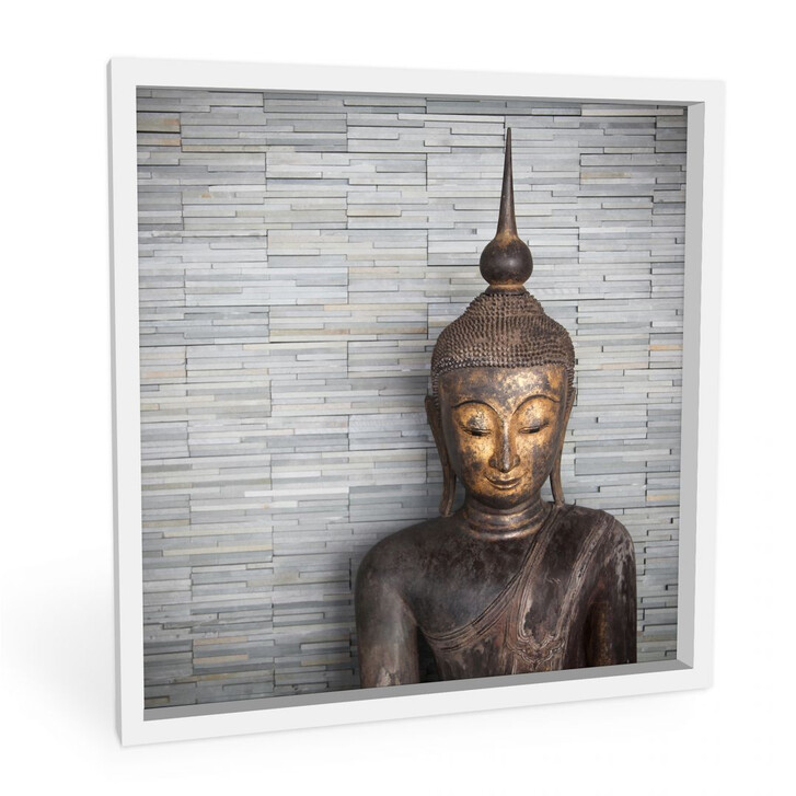 Hartschaumbild Thailand Buddha - quadratisch - WA131009