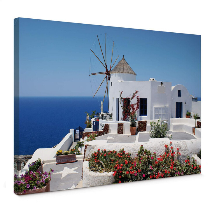 Leinwandbild Urlaub in Griechenland - WA146389