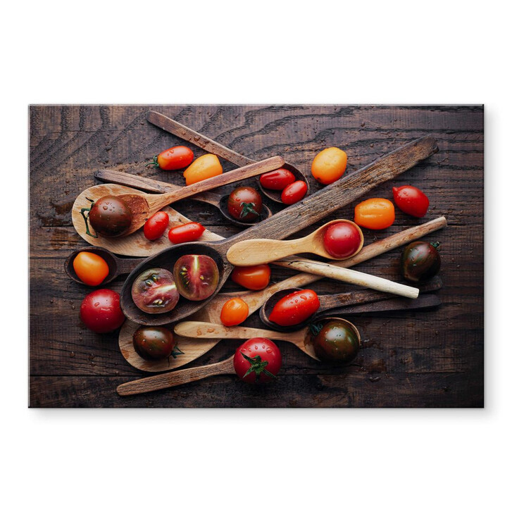 Acrylglasbild Aleksandrova - Tomaten Variation - WA330107