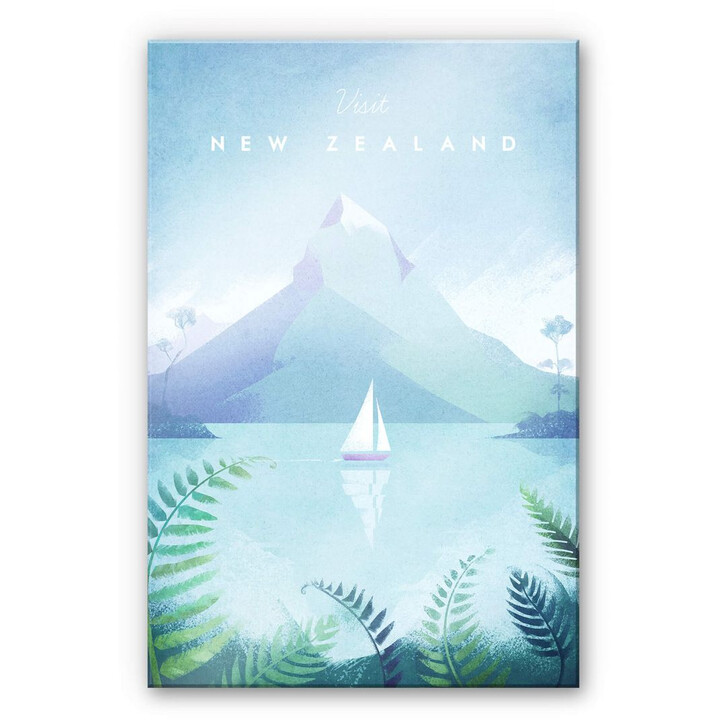 Acrylglasbild Rivers - Neuseeland - WA270046