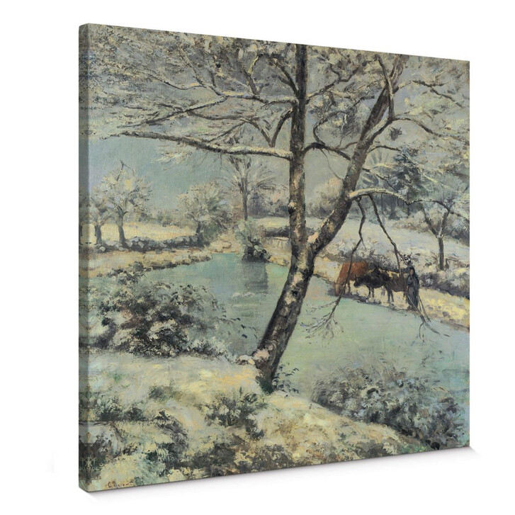 Leinwandbild Pissarro - Winterlandschaft bei Mont-Foucault - WA144096