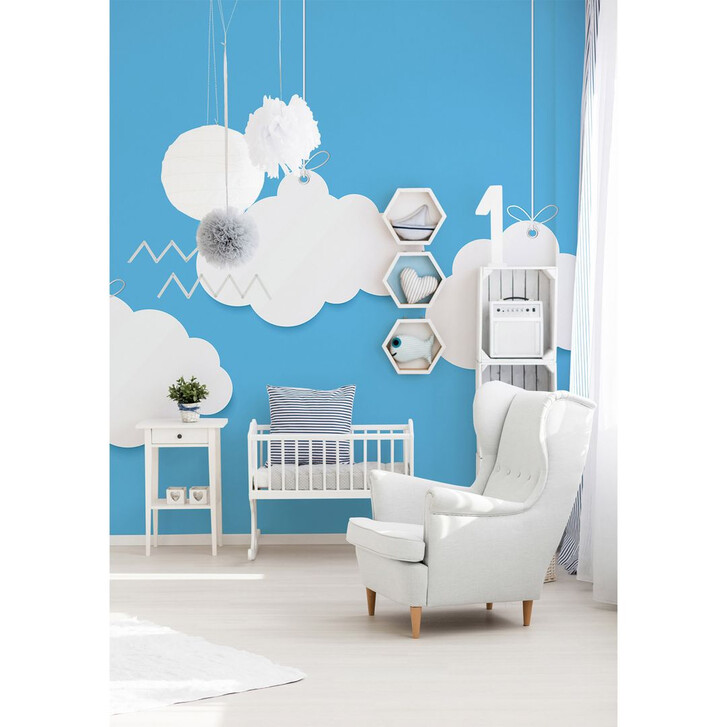 Livingwalls Fototapete Designwalls Clouds Kinderzimmer - WA296305
