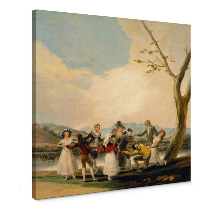 Leinwandbild de Goya - Das Blindekuhspiel - WA147132