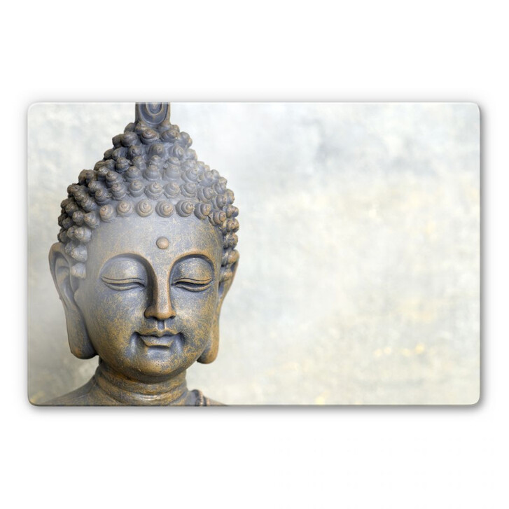 Glasbild Buddha Gesicht - WA121469
