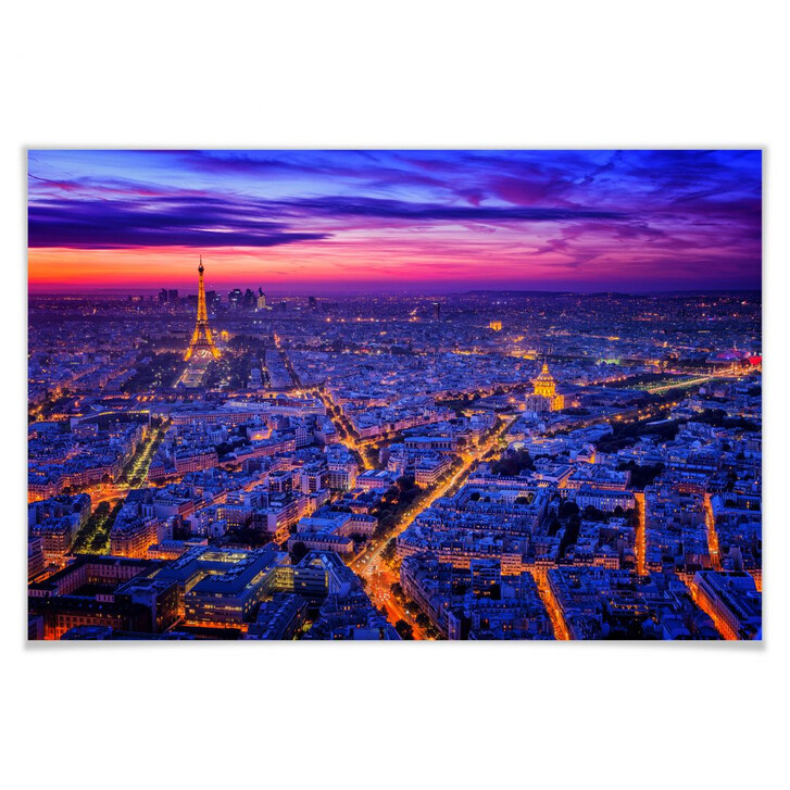 Poster Miguel - Paris bei Nacht - WA164296