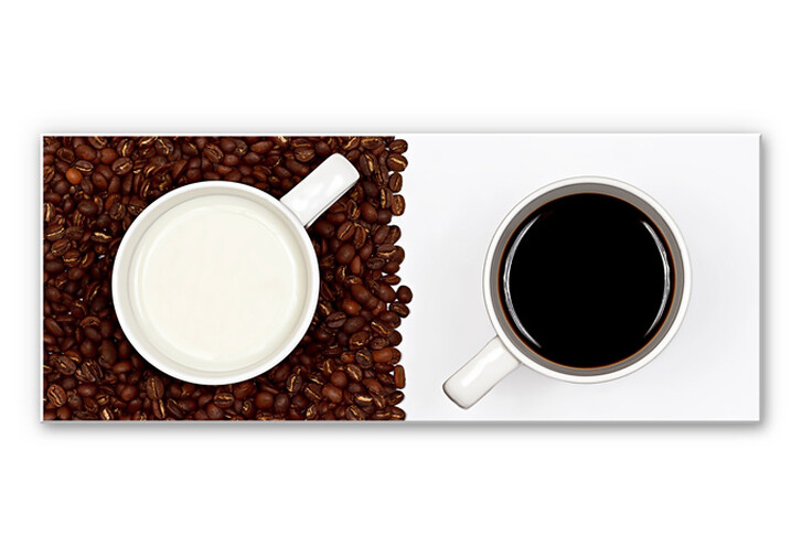 Wandbild Lavsen - White Espresso - Panorama - WA193636