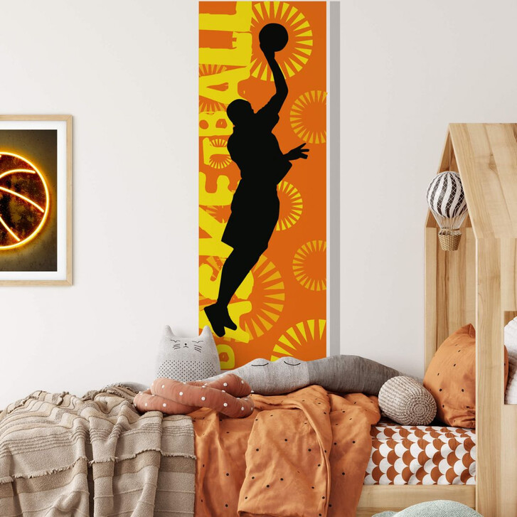 Wandsticker Basketball Banner - WA198022