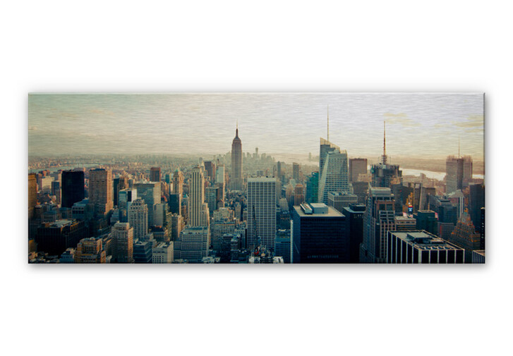 Alu-Dibond Bild Skyline von New York City - Panorama - WA112994