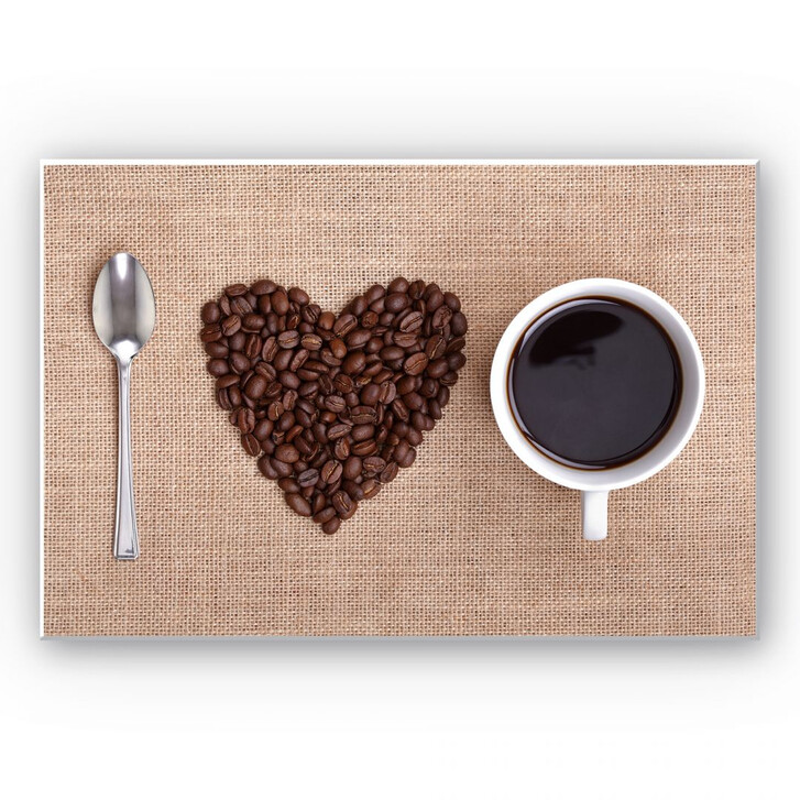 Hartschaumbild I love Coffee - WA130101