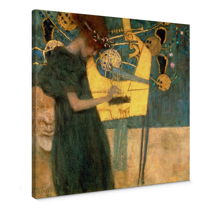 Leinwandbild Klimt - Die Musik - WA140611