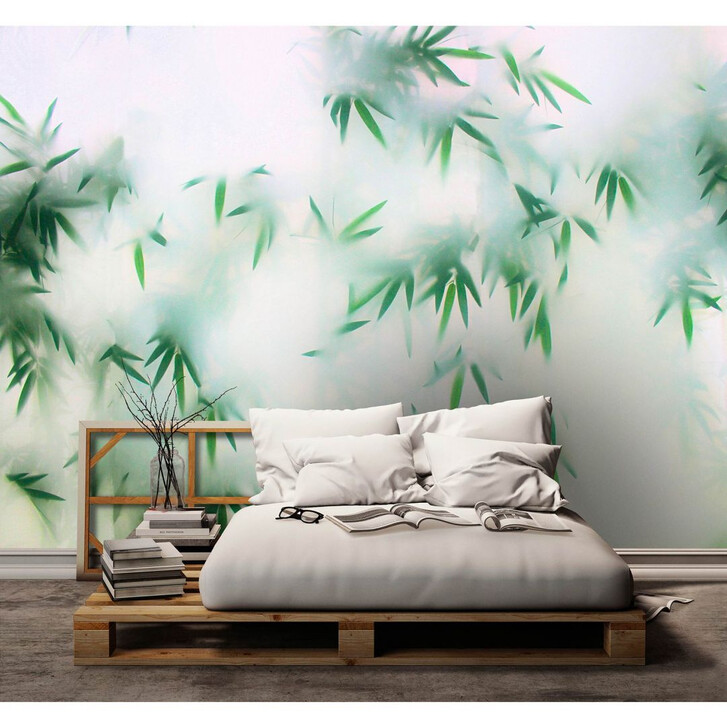 Livingwalls Fototapete Walls by Patel 3 Panda`S Paradise 3 grün, weiss, beige - WA328018