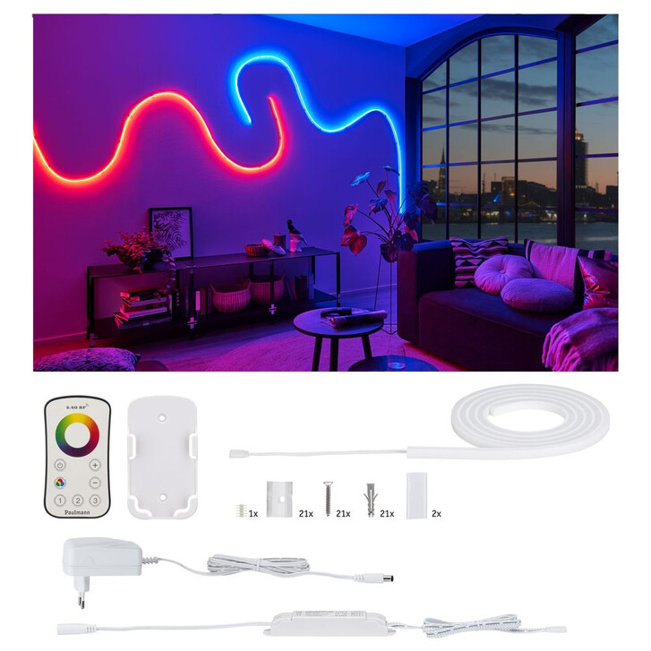 LED Strip Set Flow in Weiss RGB 1500mm - CL121204