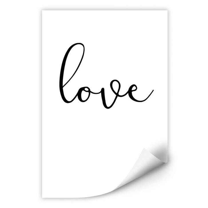 Wallprint Handwritten Love - WA297081