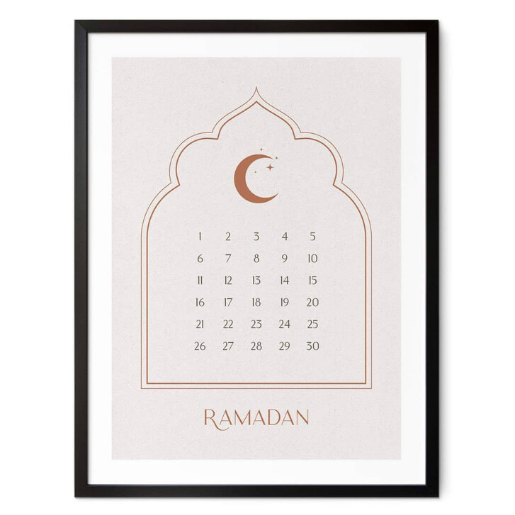Poster Ramadan Kalender Klassisch - WA355743