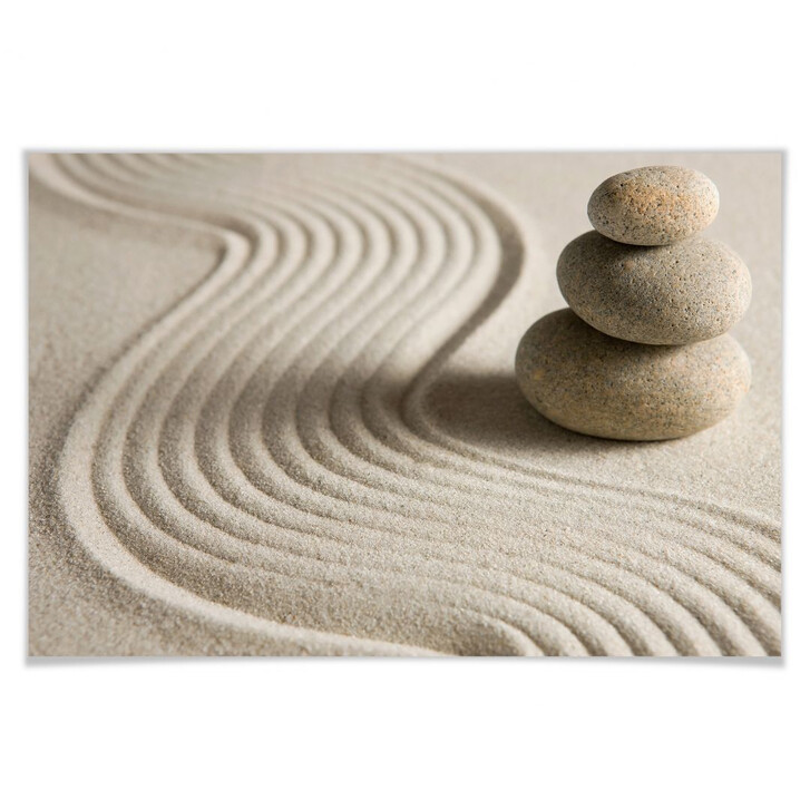 Poster Stone in Sand 2 - WA167094