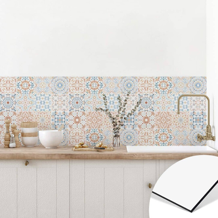 Küchenrückwand Watercolor Marokkanisches Muster - WA346860