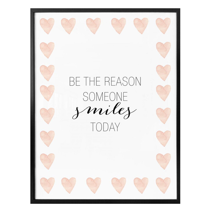 Poster Confetti & Cream - be the reason someone smiles - WA292823