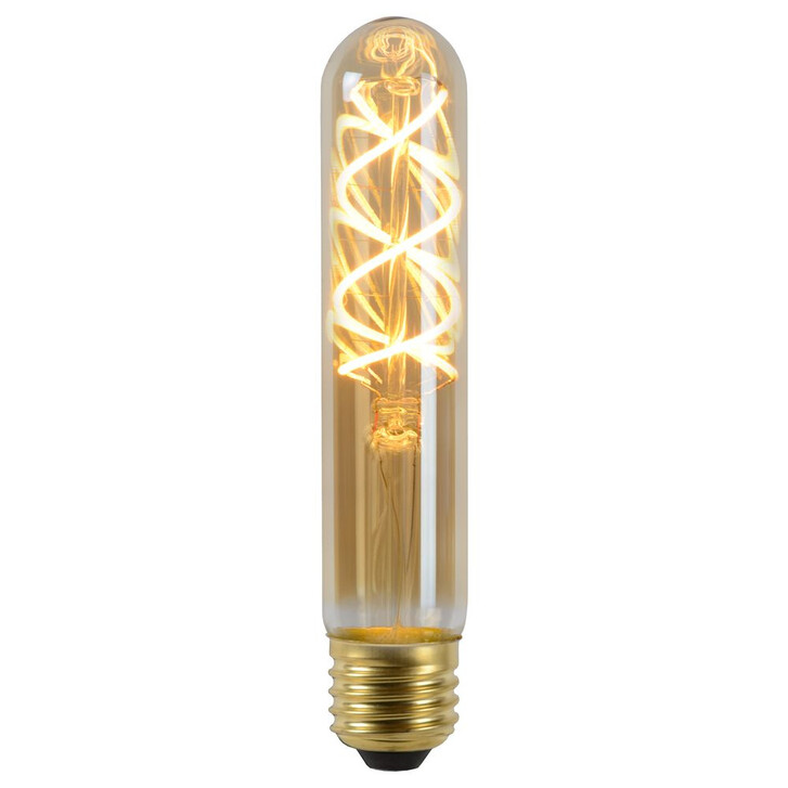 Vintage LED Lampe, dimmbar, E27. Röhre T30. Filament, 5W, 260lm, 2200K - CL113107