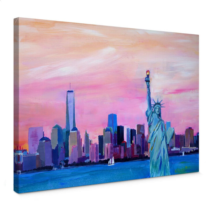 Leinwandbild Bleichner - Manhattan Skyline - WA245540