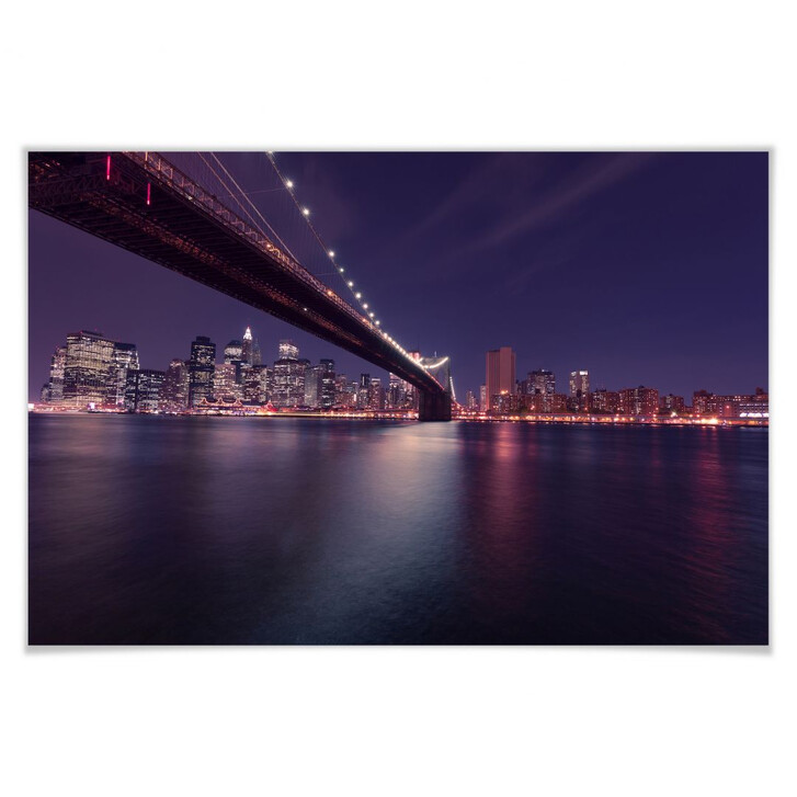 Poster Lights in New York City - WA163248