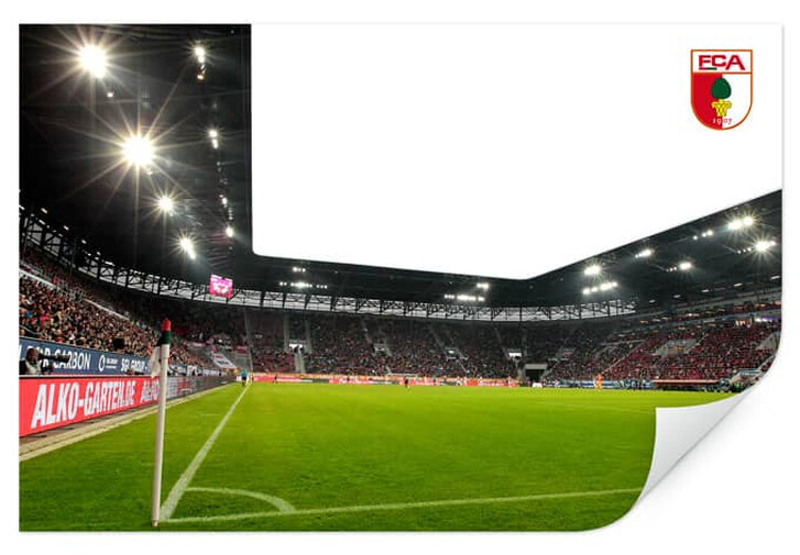 Wallprint W - FC Augsburg Stadion Eckfahne - WA324344