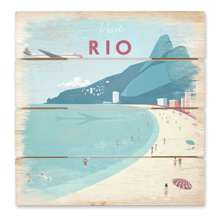 Holzbild Rivers - Rio de Janeiro - WA274385