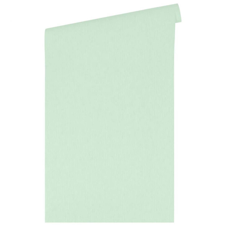 Versace Home Designer Tapete Mint-Grün einfarbig Luxus Uni Vliestapete - WA357298
