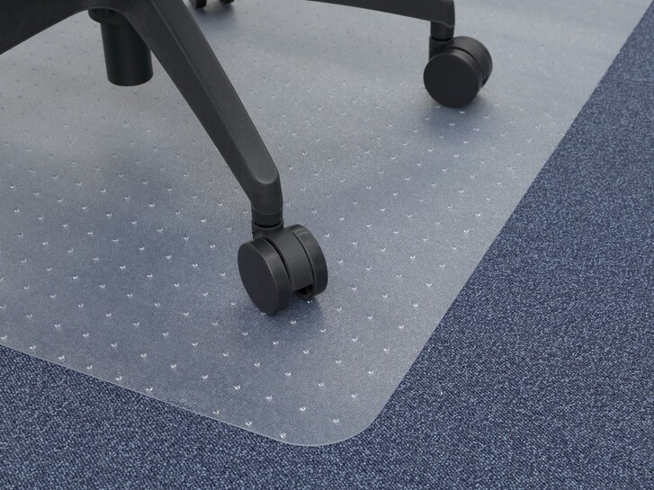 Cleartex anti-mikrobielle Bodenschutzmatte für Teppichs bis 9mm | Rechteckig | 120cm x 150cm - TS451837