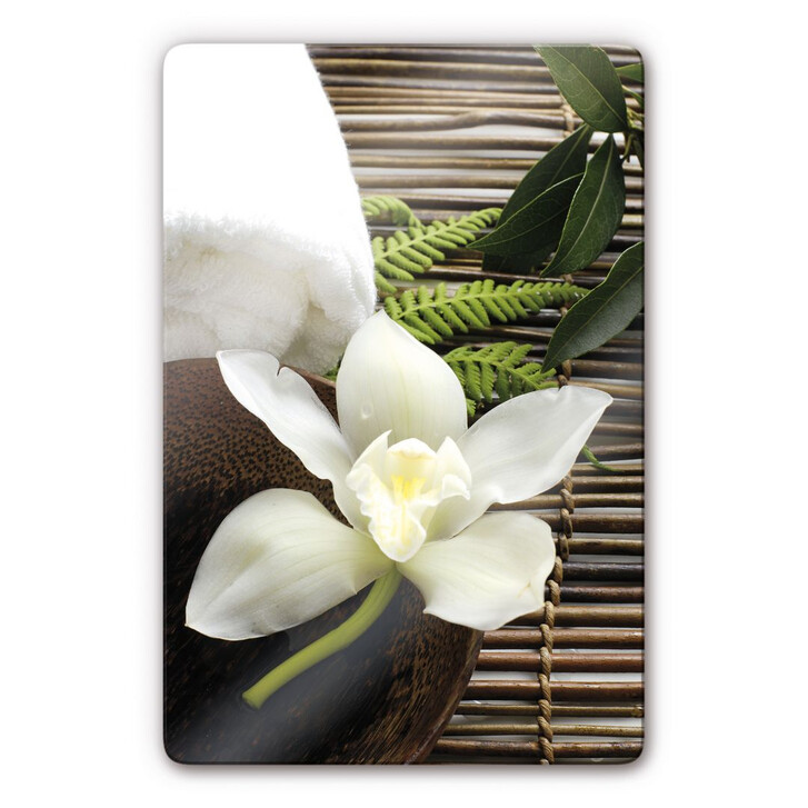 Glasbild Wellness Orchidee - WA129037