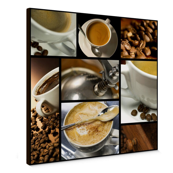 Leinwandbild Kaffee Vielfalt - WA140315
