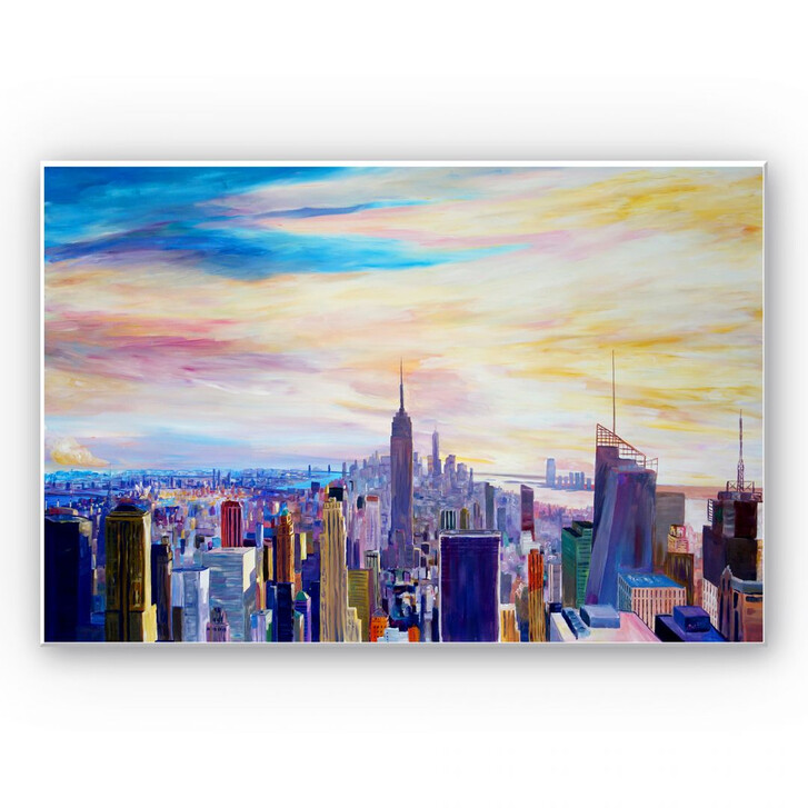 Wandbild Bleichner - Blick über New York City - WA191456