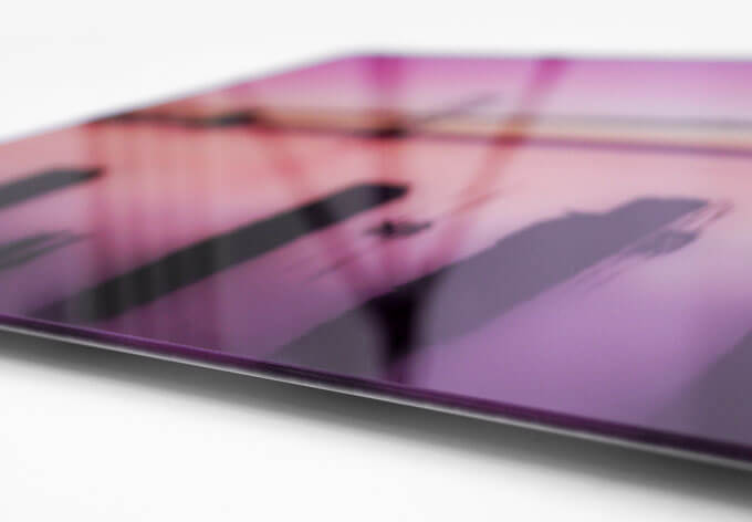 Glasbilder Materialbeschreibung