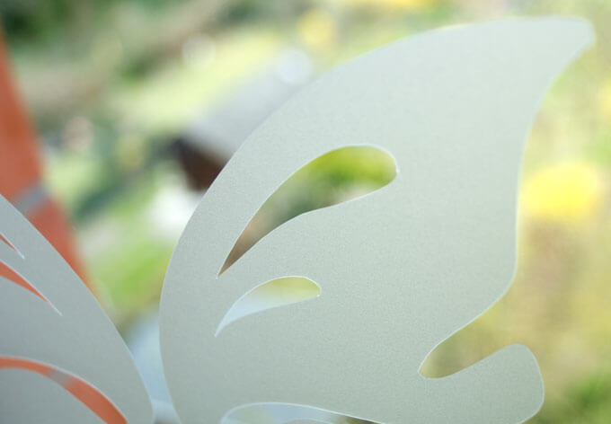 Milchglasfolie Materialbeschreibung