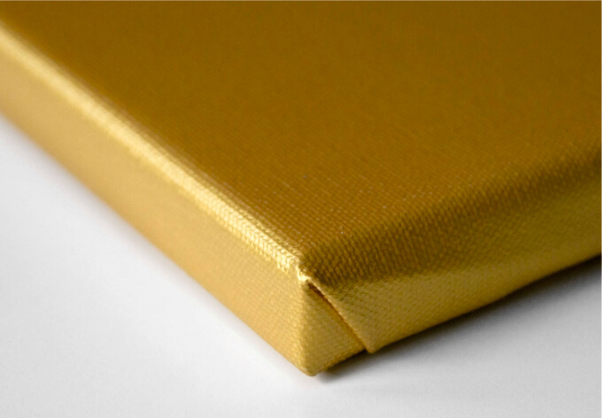 Leinwände mit Goldeffekt Materialbeschreibung